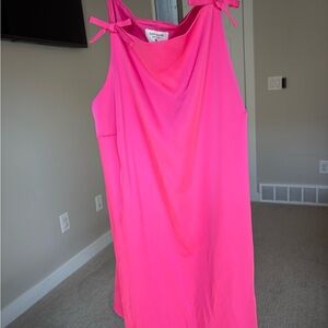 Kate Spade Bright Pink Bow Dress